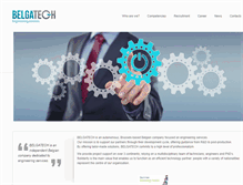 Tablet Screenshot of belgatech-engineering.com